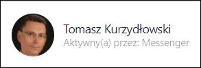 Tomasz Kurzydłowski psycholog messenger